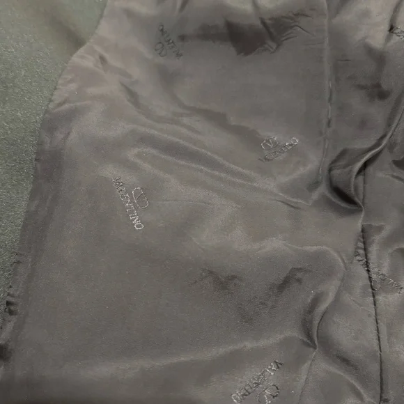 NEW VALENTINO Italy Black 2 Button 100% wool dinner tuxedo jacket Size 42 $4850 - Picture 10 of 12